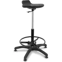 Piqueras Y Crespo Molinar 315 Adjustable Stool Argenté,Noir