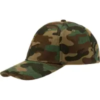 Brandit Casquette de - Base Cap - pour Unisexe - camouflage forêt - Taille Standard