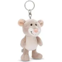 Nici Filles, Porte-clés, Porte-clés, Gris, Blanc