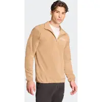 Adidas Multi Essentials Half Zip Fleece Beige L Homme