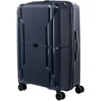 Iguana - Valise « Sydney », logo PP15514 (60 L) (bleu marine foncé)