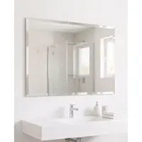 Amirro Miroir de salle de bain Obsidian 65x45 cm