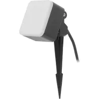 Forlight Applique murale extérieure LED C4, modèle inclinable, couleur gris