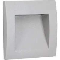Forlight Applique murale extérieure LED C4 Face - 3,3 W, lumière blanche neutre, 142 lm, IP65, gris