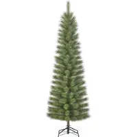 Black Box Trees Sotka Narrow Artificial Christmas Tree - H185 x Ø58 cm - Vert
