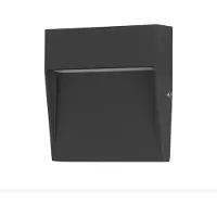 Forlight Applique extérieure LED C4 Nod - Blanc chaud, Noir