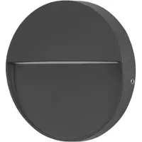 Forlight Applique extérieure LED C4 Nod - Blanc chaud, Noir