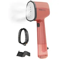 Cecotec Défroisseur vapeur IronHero V-1500 Essential Berry. 1500 W, semelle en céramique ultrafluide et vapeur continue de 25