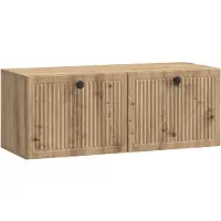 vidaXL Meuble TV mural 78,5 x 31 x 30 cm, chêne Artisan