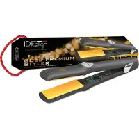 Italian Design Fer à lisser Lisseur Gold Premiun Styler Id Italian