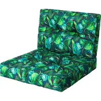 Hobbygarden Coussin de jardin "Kaja" (59×59/59×39 cm) 2 pièces | coussins en palettes, meubles de jardin, balancelle hollywood |