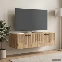 Prolenta Maison Exclusive - Meuble TV mural 98 x 41 x 30 cm, chêne Artisan