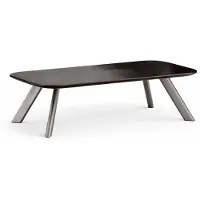 Xl Moebel Gmbh Ensemble de conférence ExecutiveLine comprenant une table et 3 fauteuils pivotants en cuir