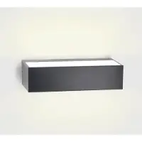 Forlight LEDS C4 Ara, luminaire extérieur - 24,8 W, lumière blanc chaud, 1388 lm, indice de protection IP66, couleur grise