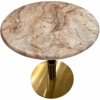 AEA Table basse, table de salon, table basse moderne, imitation marbre, table d'appoint