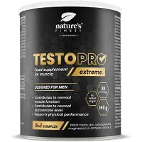 Nutrisslim TestoPRO Extreme - Poudre au Zinc, Magnésium, Vitamine C, Maca noire & Ashwagandha - pour Hommes - 150 g