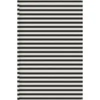 Syfax Tapis de tente anthracite et blanc 400x700 cm PEHD