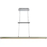 Näve - Luminaire suspendu à LED, Droit, L:103,5cm ; P:8cm ; H:90-160cm ; 6077760
