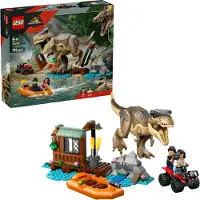 LEGO Jurassic World 76975 Le T. rex et l’évasion sur la rivière