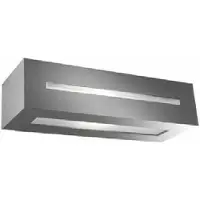 Forlight LEDS C4 Alfil : Applique extérieure, 23 W, IP44, gris