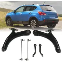 Gistuch Paire de bras de suspension avant gauche 54501 JD00D Bras de suspension pour Qashqai MK1 J10 2007 à 2015
