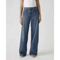 Levi's pour femme. 0073B-0001 Jeans Lightweight À Jambe Large bleu foncé (24/31), Casuel, Coton, Denim