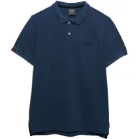 Superdry Vint Destroy Short Sleeve Polo Bleu 2XL Homme