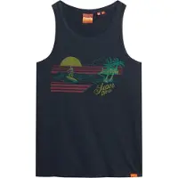Superdry T-Shirt marine / jaune / vert / rouge