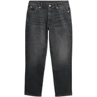 Superdry pour femme. W7010968A Jean noir vintage (30/30), Casuel, Coton