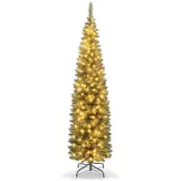 Coast 180 cm Grand sapin de Noël artificiel Sapin de Noël illuminé Vert