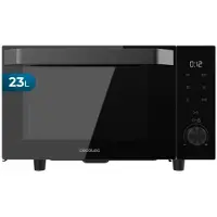 Cecotec Micro-ondes sans Plateau Proclean 6040 Flatbed Door. 800W, 23L, Porte Rabattable, 10 Niveaux de Puissance, 8 Programmes
