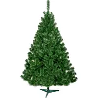 Coast Arbre de Noël Artificiel 180cm avec Support Métallique Pliable Arbre d'Art en PVC Arbre Décoratif avec 1355 Pointes Vertes