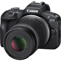 Canon EOS R100 + RF-S 18-45mm f/4.5-6.3 IS STM + RF-S 55-210mm f/5-7.1 IS STM