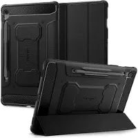 Spigen Rugged Armor Pro (Samsung Galaxy Tab S10 FE), Étui pour tablette, Noir