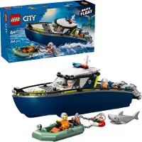 LEGO 60456 CITY POLITIE - POLITIE BOOTACHTERVOLGING