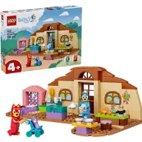 LEGO Bluey 11221 À l'école avec Rusty et Bluey, Jeux Éducatifs Avec 2 Minifigurines, Accessoires, Nourriture Jouet, Cadeau Enfants 4 ans et plus