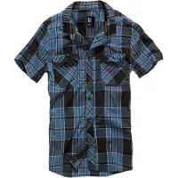 Brandit Chemise 'Roadstar' bleu / noir
