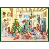 Richard Sellmer Verlag Calendrier de l'Avent « Distribution des cadeaux le soir de Noël »