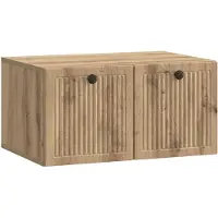 vidaXL Meuble TV mural 59,5 x 41 x 30 cm, chêne Artisan