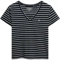 Superdry Shirt Studios Slub Embroidered Femmes