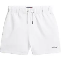 Superdry pour femme. W7110474A Short uni blanc (L), Casuel, Coton