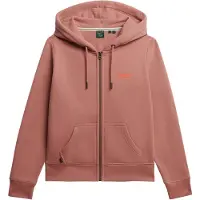 Superdry Femme Sweat à Capuche Zippé Athletic Essentials Logo Pink Taille: 44