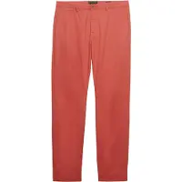 Superdry pour homme. M7011418A Pantalon chino Premium Recular rouge (36/32), Casuel, Coton