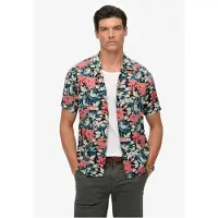 Superdry Merchant Hawaiian Short Sleeve Shirt Multicolore XL Homme