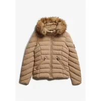 Superdry Fuji Padded Jacket Beige XS Femme