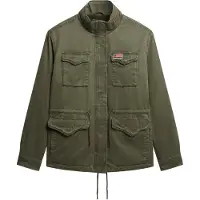 Superdry Military Borg Jacket Vert M Femme