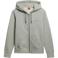 Superdry Essential Logo Full Zip Sweatshirt Gris XL Femme