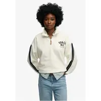 Superdry pour femme. W2012593A Sweat-shirt beige Country Club Applique (XL), Casuel, Coton