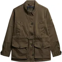 Superdry Parka mi-saison olive