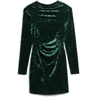 Superdry Robe de cocktail vert foncé